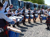 FMM drum corps preparing at the British Championships