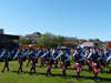 FMM leaving the field at Bathgate, 2013