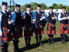FMM pipers at the 2013 British Pipe Band Championships