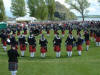 Field Marshal Montgomery Pipe Band at the Scottish Championships in Dumbarton, 2004
