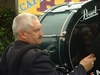 FMM Bass drummer John McFetridge, a member of the band for over fifteen years