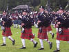 Field Marshal Mongtomery march off as British Champions, 2006 - Pictured left to right are pipers Mark Smyth, Ryan Canning, Graeme Roy & Brian Martin