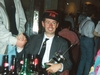Richard Parkes on the night of the World Championships in 1992