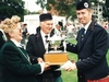 Richard with the Medley trophy in 1996