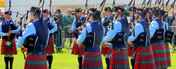 FMM at the British Pipe Band Championships in Annan